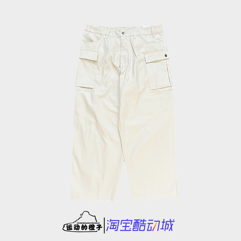 Nike耐克 男子机能大口袋运动休闲工装宽松直筒长裤FJ0324-072