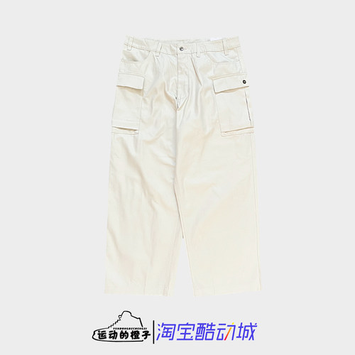 Nike耐克 男子机能大口袋运动休闲工装宽松直筒长裤FJ0324-072
