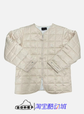 Nike/耐克 AIR JORDAN AJ丝绸缎面男子棉服夹克外套 CV3488-219