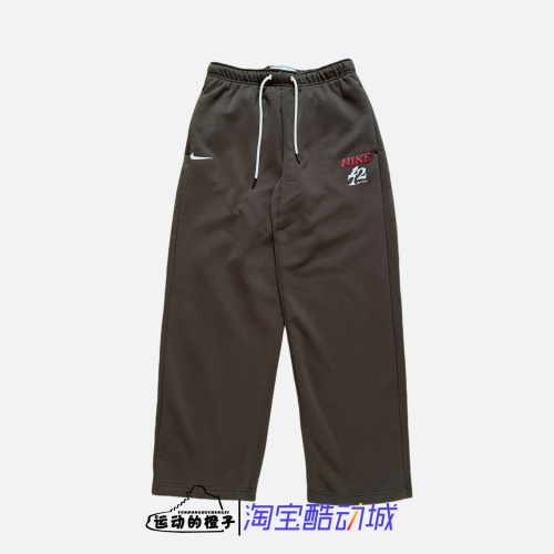 Nike耐克 男马年限定新年款加绒长裤宽松运动裤直筒裤IQ3820-212