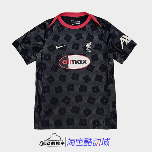 Nike耐克 24-25赛季英超利物浦比赛运动训练短袖球衣IF5969-011