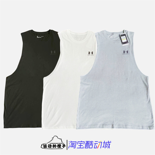 001 UNDER 口男健身跑步运动背心1329286 UA大袖 101 ARMOUR安德玛