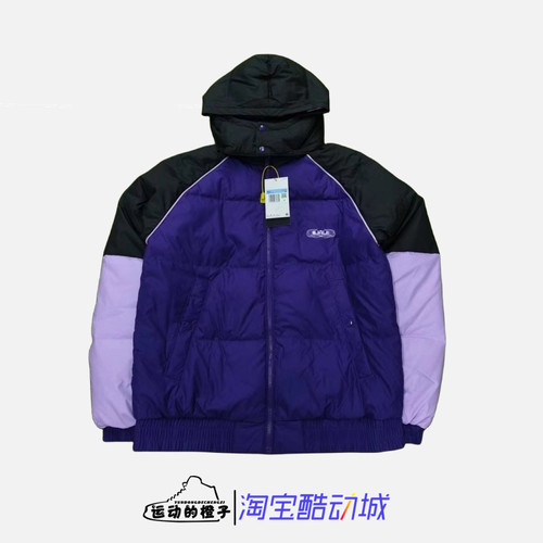 耐克詹姆斯男隐藏连帽保暖羽绒服