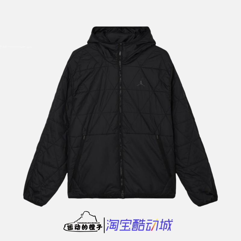 耐克AJ男子轻盈保暖连帽运动棉服