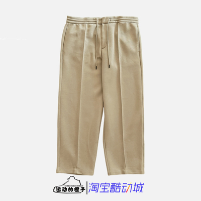 耐克男宽松直筒针织休闲运动长裤