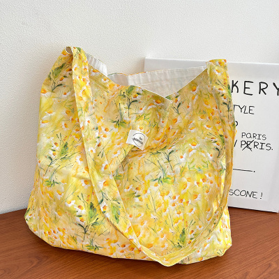 NIkkiHaley碎花单肩帆布包