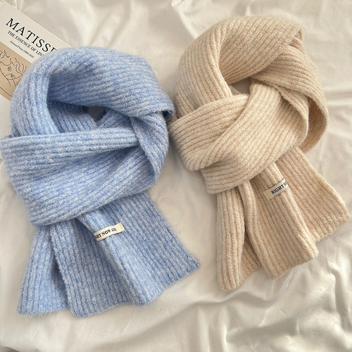 NikkiHaley韩版保暖围巾