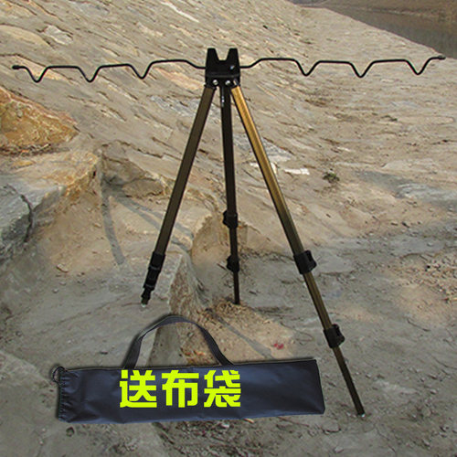 钓鱼支架鱼竿炮台超硬地插多功能