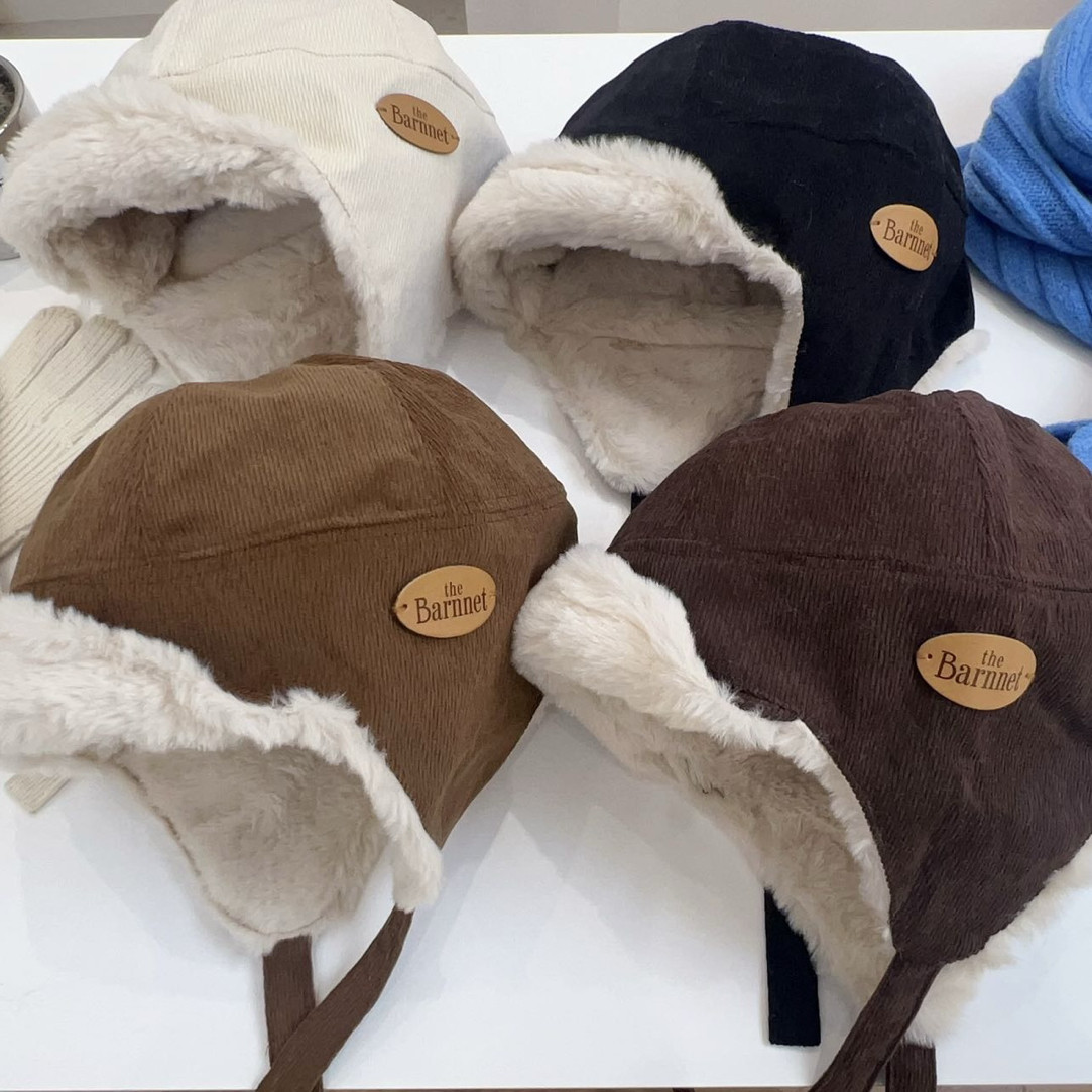 【灯芯绒护耳帽】韩单八家防风机车帽保暖护耳帽雷锋帽显脸小,服饰配件/皮带/帽子/围巾,帽子,淘宝优惠券,粉丝福利购,淘宝优惠卷