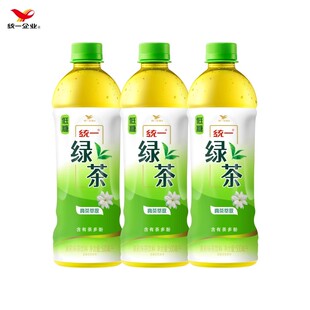 统一茶饮料绿茶低糖500ml 15瓶整箱聚餐宅家囤货饮料整箱火锅饮料
