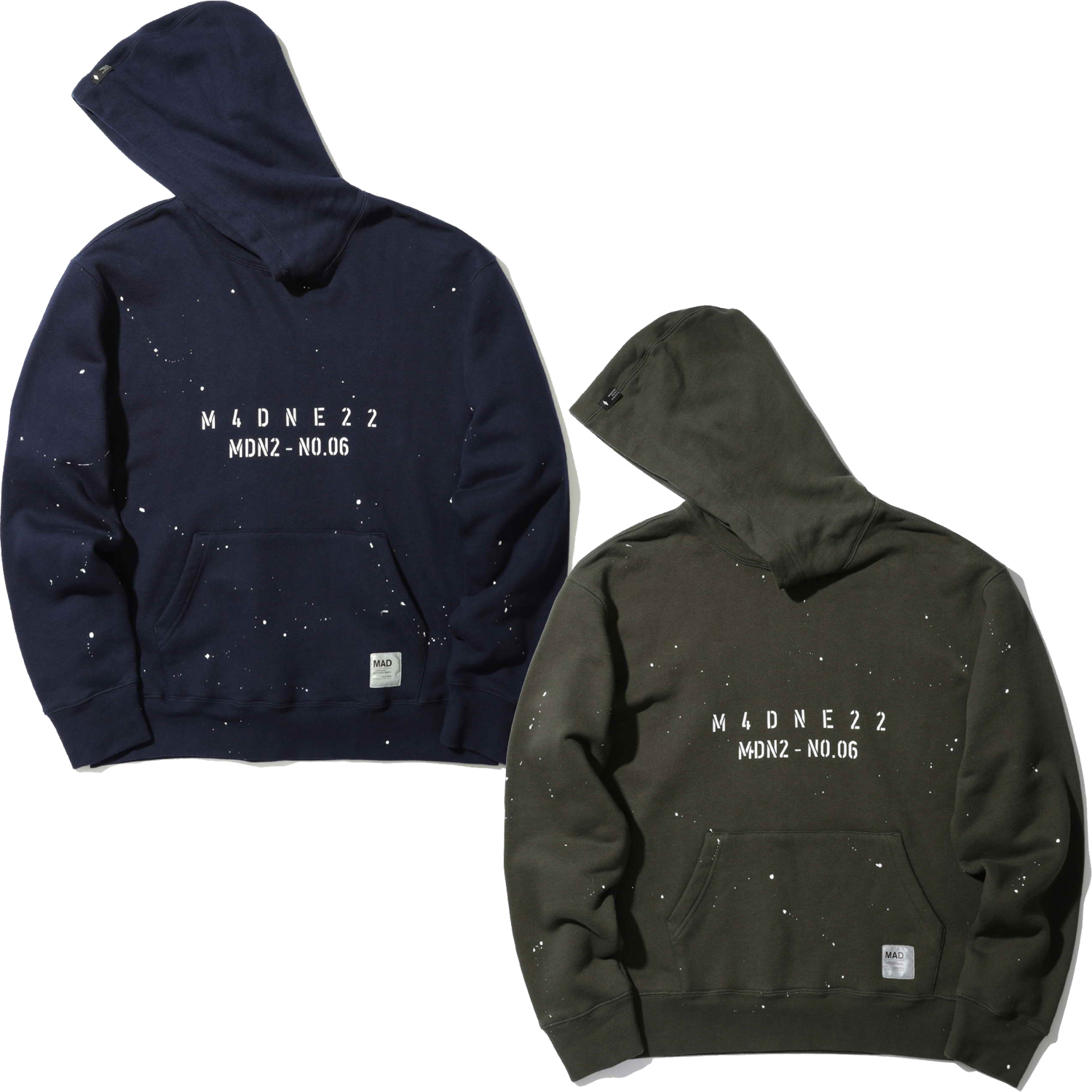 Madness连帽卫衣泼墨加绒余文乐