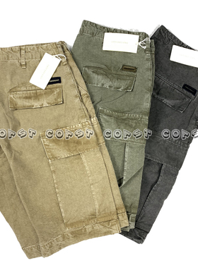 DESCENDANT DWU/RIPSTOP SHORTS 18SS 重水洗工装短裤五分大兜裤