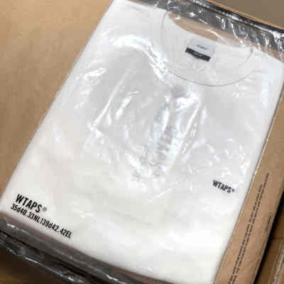 现货 WTAPS 18SS DESIGN SS WTAPSTEE.COPO 小logo刺绣 短袖T恤