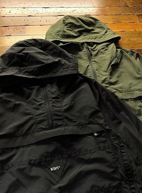 「现货」WTAPS SBS / JACKET. NYLON. TUSSAH 18AW 尼龙套头夹克