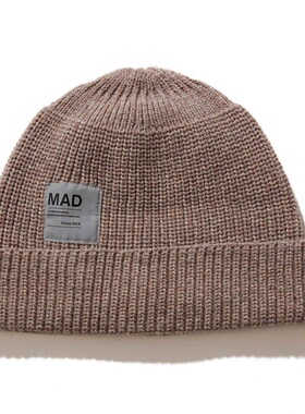折扣 MADNESS GENERAL BEANIE 羊毛针织冷帽秋冬保暖毛线帽余文乐