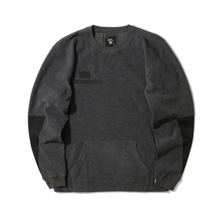 折扣现货 MADNESS FLEECE 摇粒绒宽松深灰色套头长袖卫衣 余文乐