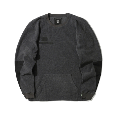 摇粒绒MDNS余文乐长袖卫衣套头