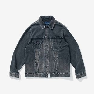 18AW 「现货」DESCENDANT JACKET DENIM 水洗牛仔夹克 TRUCKER