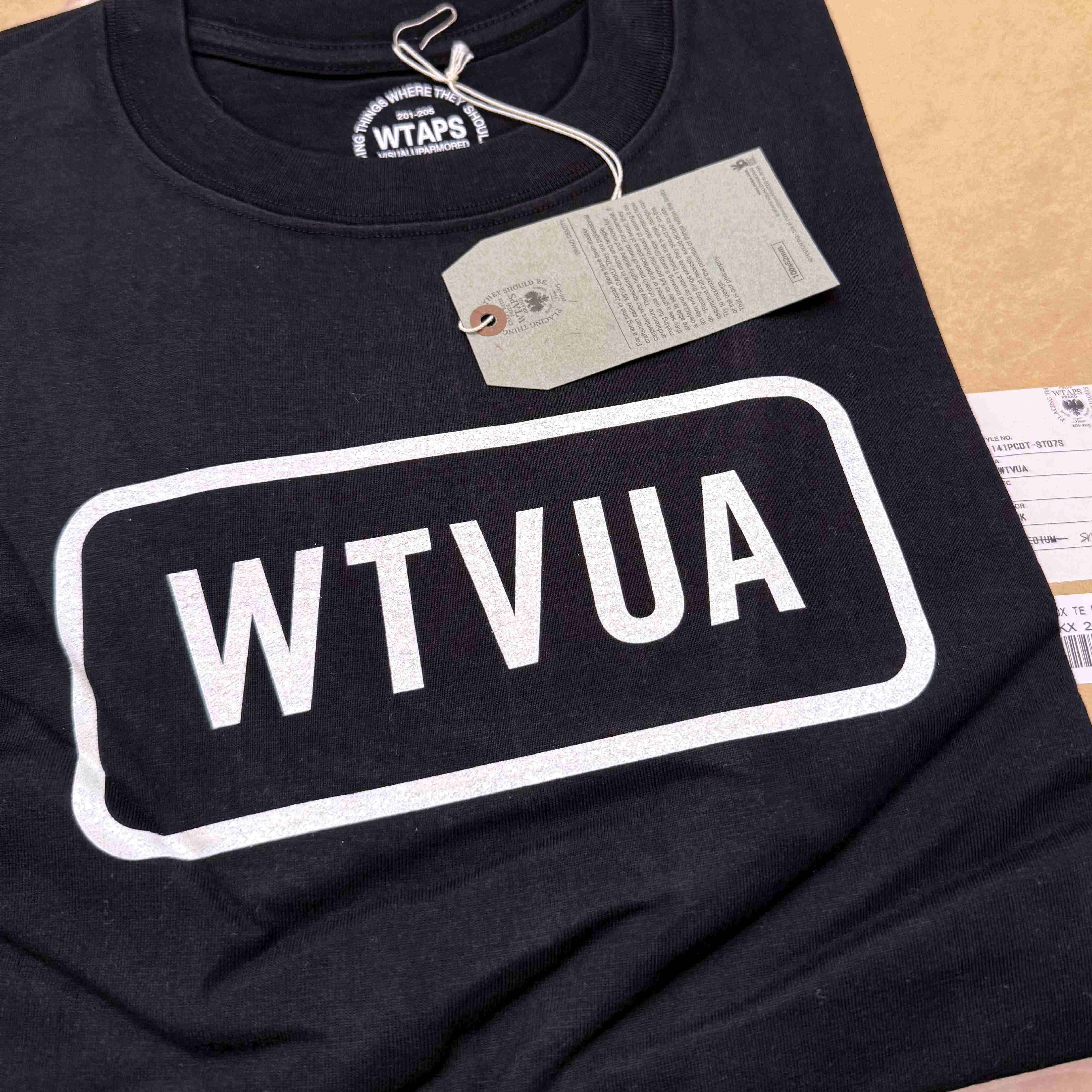 WTAPS WTVUA TEE 印花圆领短袖 全新品