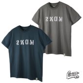 MADNESS 纯棉打底潮T恤男 恤衫 WASHED 余文乐日系复古字母水洗短袖