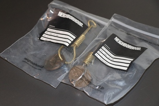 HOLDER联名铜制钥匙扣 NEIGHBORHOOD KEY DECKER 18SS JEFF