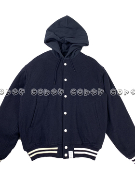 DESCENDANT CREW  WOOL JACKET 17AW DCDT 羊毛加厚棒球服外套