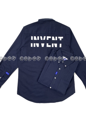 MADNESS INVENT OXFORD SHIRT 牛津衬衫长袖蓝白宽松衬衣余文乐