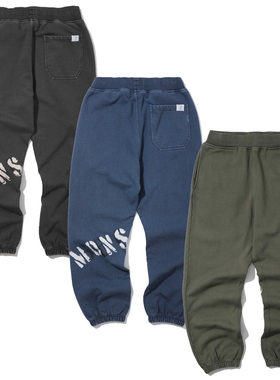 折扣 MADNESS WASHED SWEAT PANTS 水洗加绒卫裤运动长裤 余文乐