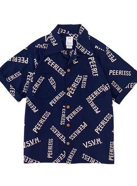「现货」VISVIM IRVING SHIRT S/S PEERLESS 19SS 休闲短袖衬衫