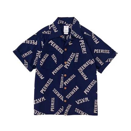 「现货」VISVIM IRVING SHIRT S/S PEERLESS 19SS 休闲短袖衬衫