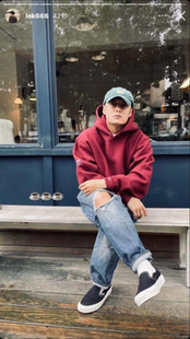 MADNESS HEAVY WEIGHT HOODIE 20AW 橙标重磅加绒帽衫 连帽卫衣男