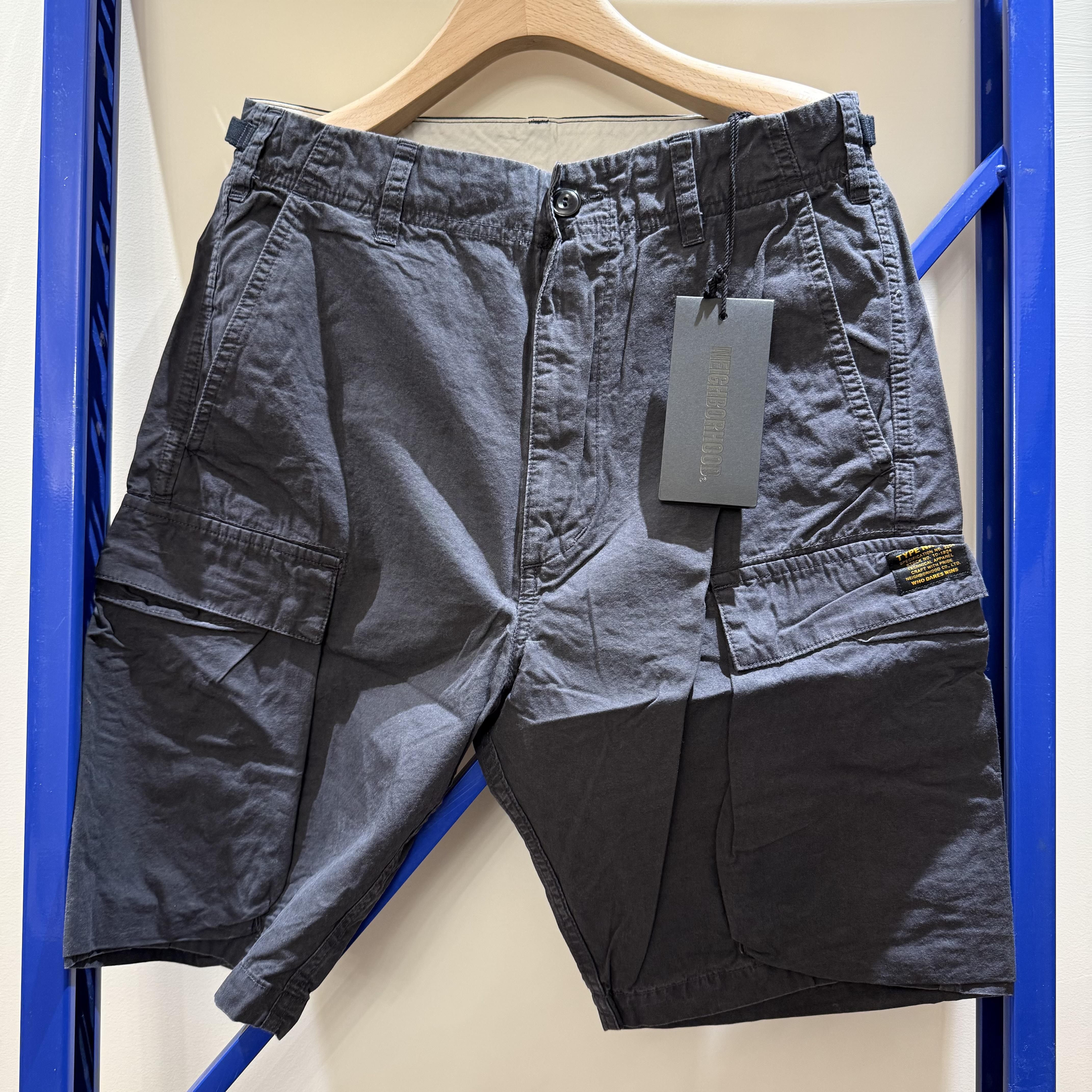 现货 NEIGHBORHOOD MIL-BDU / C-ST 18SS 工装短裤工装大兜休闲裤