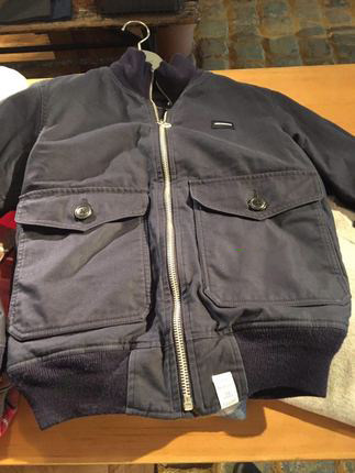 DESCENDANT D-1201/SATIN JACKET 16AW DCDT 两袋军事夹克 全新品