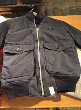 DESCENDANT D-1201/SATIN JACKET 16AW DCDT 两袋军事夹克 全新品