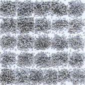 5克6x6mm方珠古银英文单字母复古散珠DIY手链项链手机链串珠材料