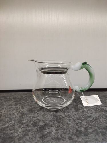 Chikao奇高云龙公杯耐热玻璃加厚带茶漏一体式公道杯茶海分茶器