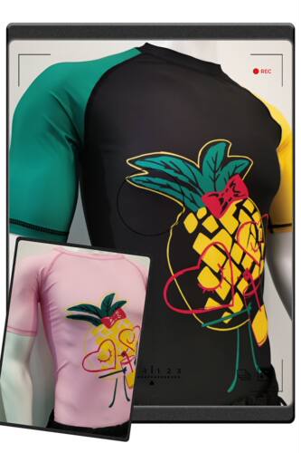 巴西柔术防磨服Rashguard 搞定菠萝款 成人/儿童款