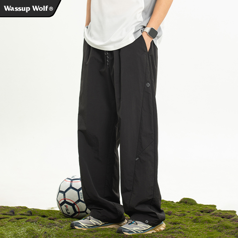 WassupWolf户外运动休闲裤男女