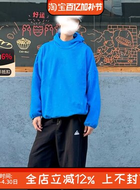 阿迪达斯FOG Athletics联名款男女印花纯色休闲连帽卫衣IW8924