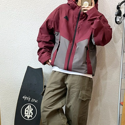 阿迪达斯男子户外运动训练连帽外套梭织防风加绒保暖夹克JE8577