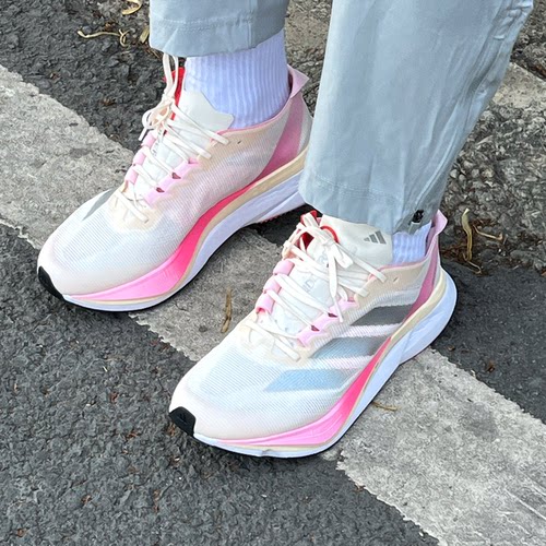 阿迪达斯男女ADIZERO BOSTON波士顿12马拉松训练运动跑步鞋JQ8673