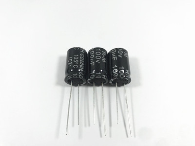 原装日明CD288H 高频长寿命 电解电容 100V100UF 100UF100V 13*20