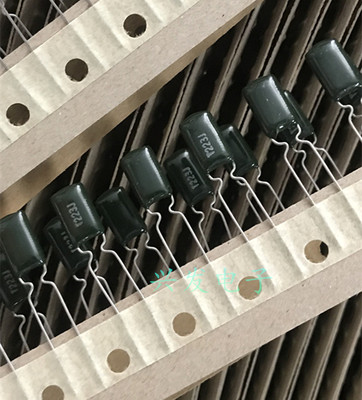 100个 涤纶电容 100V223J 原装 CL11电容 0.022UF100V 脚距：5mm