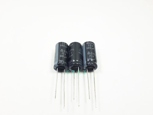 原装韩国三莹 长寿命液晶电源 电解电容 35V680UF 680UF35V 10*20