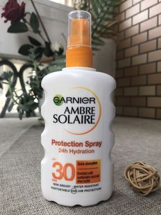 Garnier卡尼尔保湿 清透防晒喷雾SPF30防晒霜防紫外线不油腻200ml