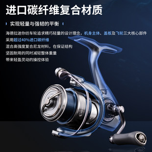 伊酷达海德拉MINI小根/微物轻量纺车轮渔轮路亚轮