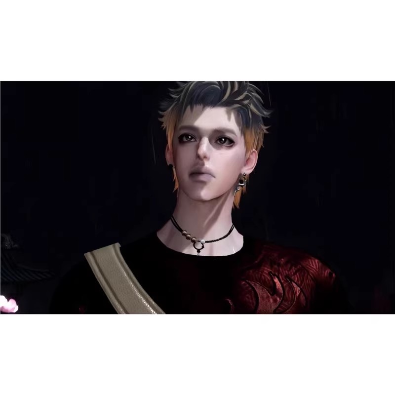 蠹虫Silverfish 自带体型 帅气高冷禁欲 逆水寒手游捏脸男通用