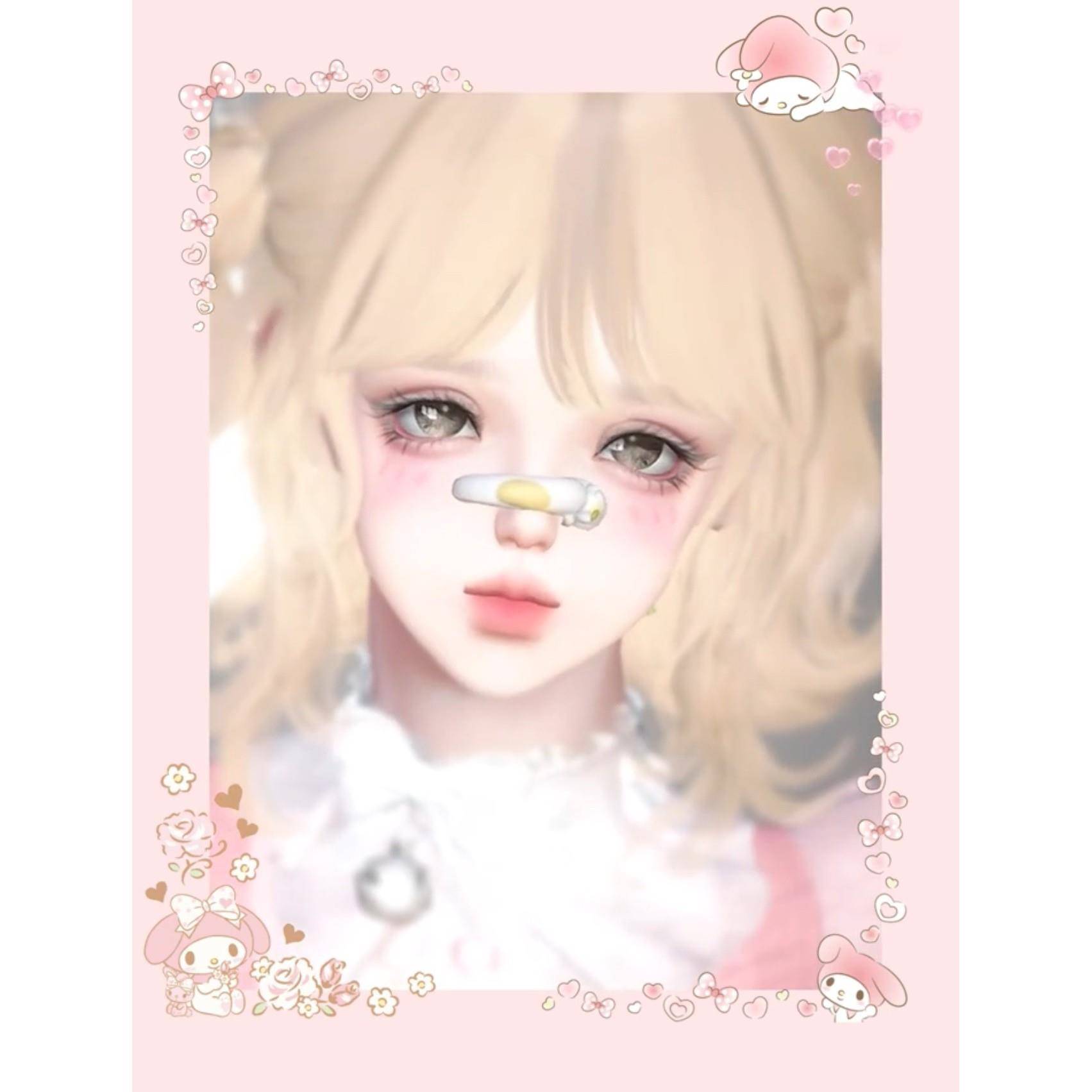 美乐蒂 未生讲卫生 逆水寒手游捏脸女通用