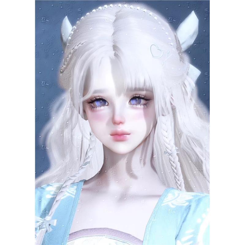 三妆 小人鱼 RevenGe 小惹 逆水寒手游捏脸全职业女通用 原版
