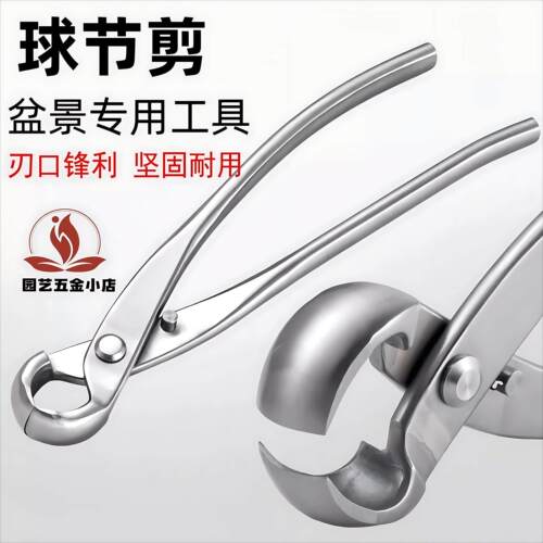 园艺专用盆景工具球节剪修枝剪叶芽剪叉枝剪刀盆景专用工具园艺剪
